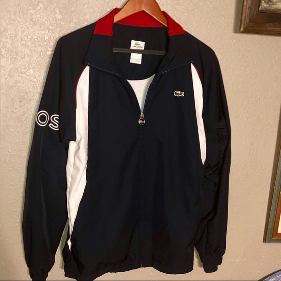 Vintage Lacoste Sport Zip Front 